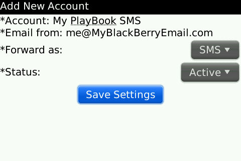 How to Send SMS Text Message from BlackBerry PlayBook